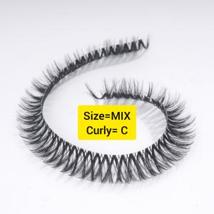 مژه لئو پَک 10ریسه ای MIX فرC